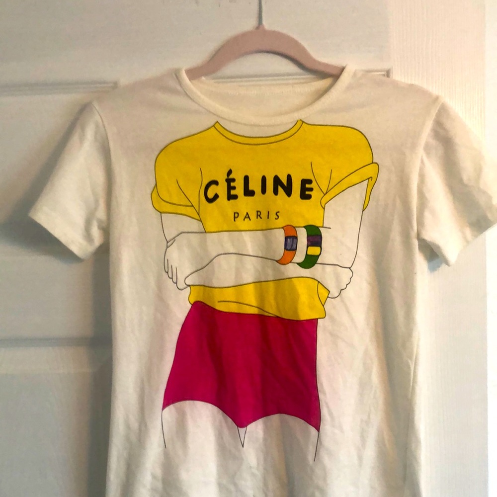 Celine Tshirt Small
